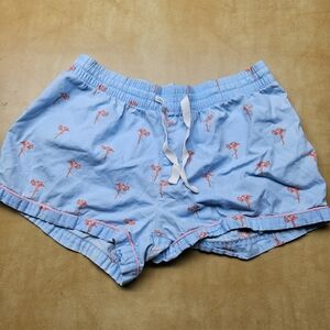 Gap flamingo pajama shorts